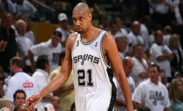 Tim Duncan - one of the greatest NBA players.