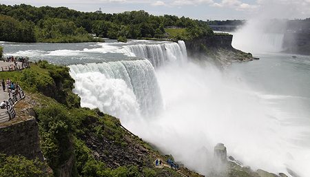 Niagara Falls, US - Largest waterfalls in the world